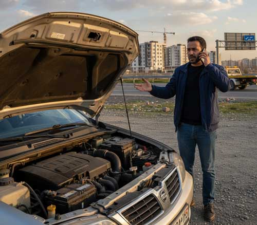 نصب باتری در محل مشتری در سراسر بابل فازهای 1 تا 6